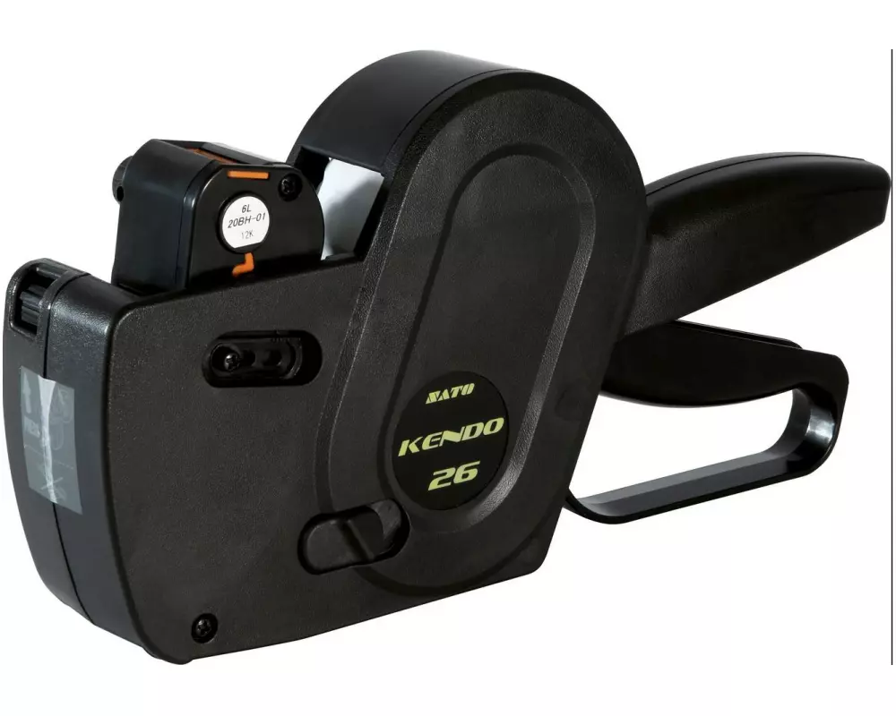 Sato Etikettendrucker Kendo 1-zeilig, 6 Ziffern, Schwarz