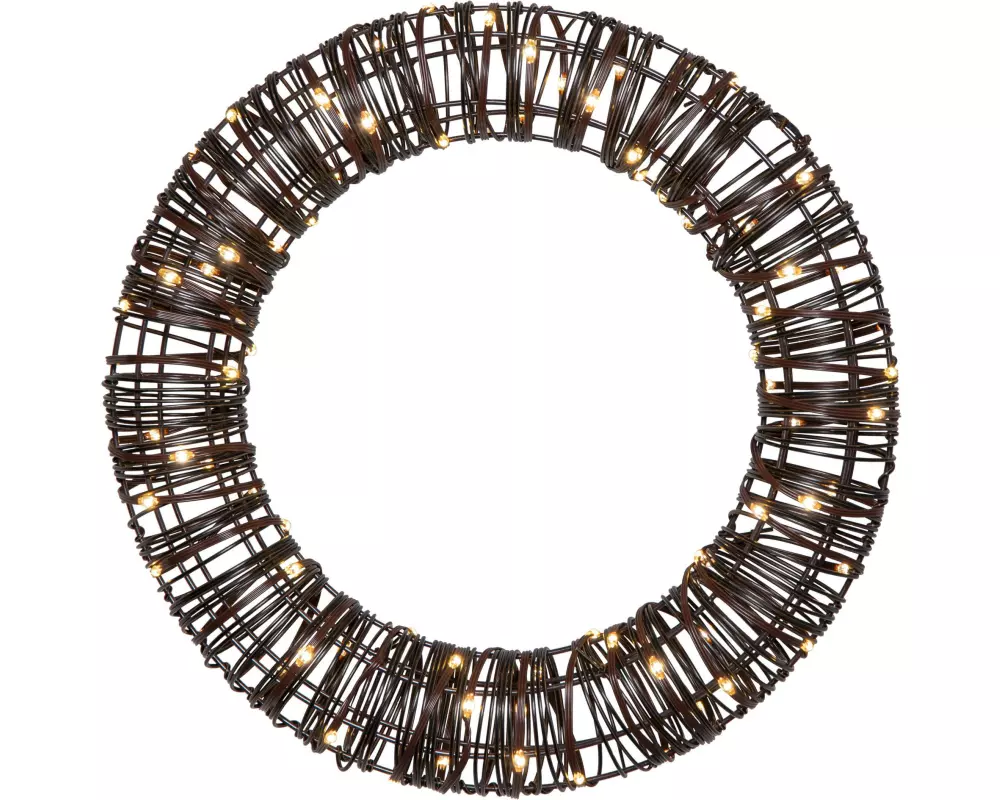 Star Trading LED-Kranz Vicke Wreath, Warmweiss