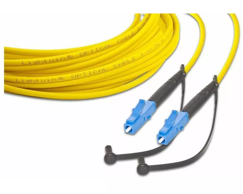 Lightwin LWL-Patchkabel LC-LC, Singlemode, Simplex, 2m