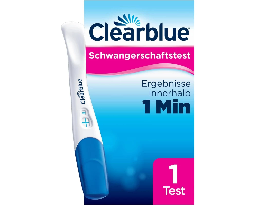 Clearblue Schwangerschaftstest Schnelle Erkennung 1 Stück