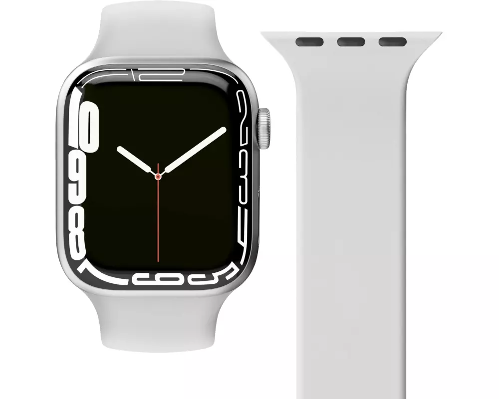 Vonmählen Solo Loop Apple Watch L 38/40/41 mm Light Gray