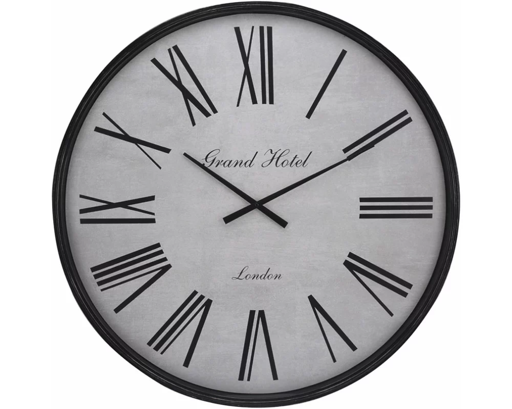 FS-STAR Wanduhr 76x56cm schwarz