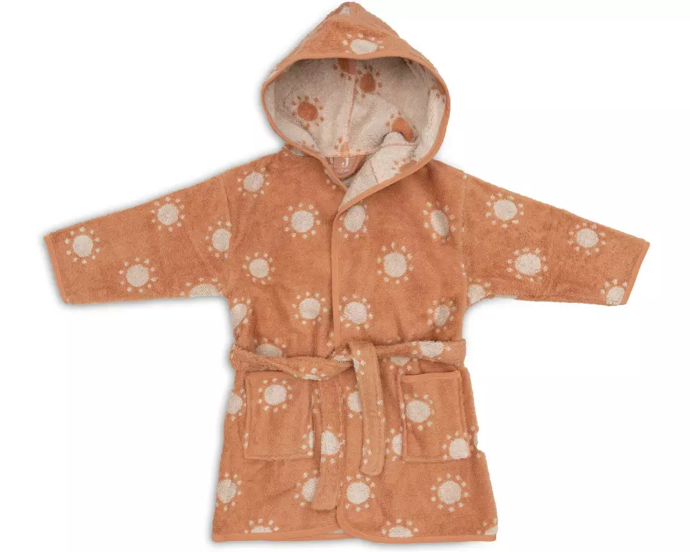 Jollein Bademantel Frottee 1-2 Jahre Jacquard – Sun