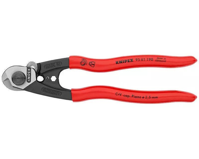 Knipex Drahtseilschere 190 mm poliert