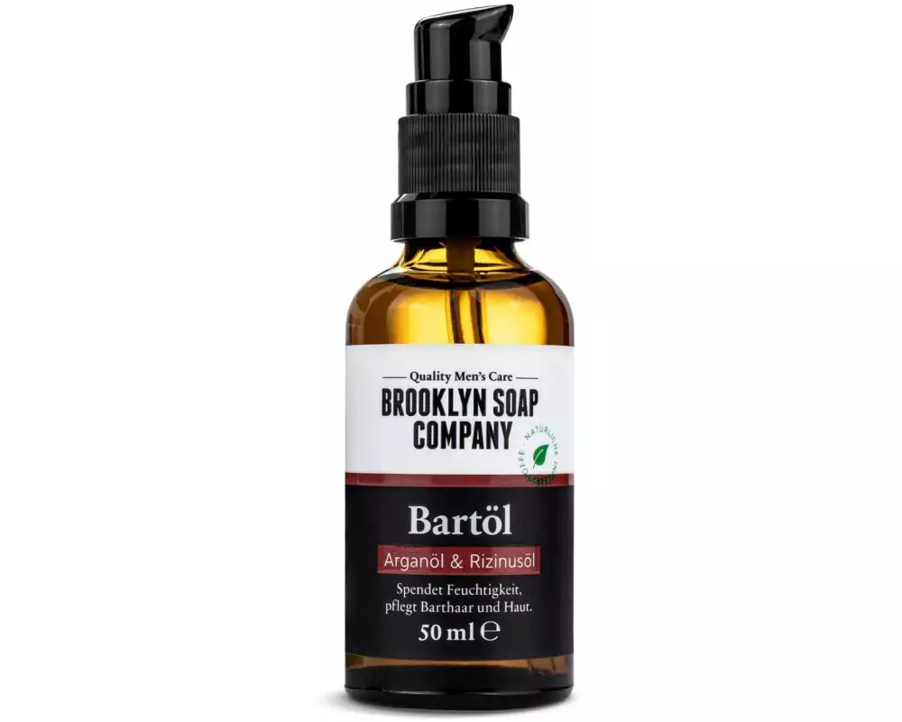 Brooklyn Soap Company Bartöl Arganöl & Rizinusöl 50 ml