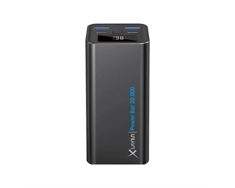 Xlayer Power Bar 20'000 mhA, 9, 12, 15 und 20 Volt, max 65W