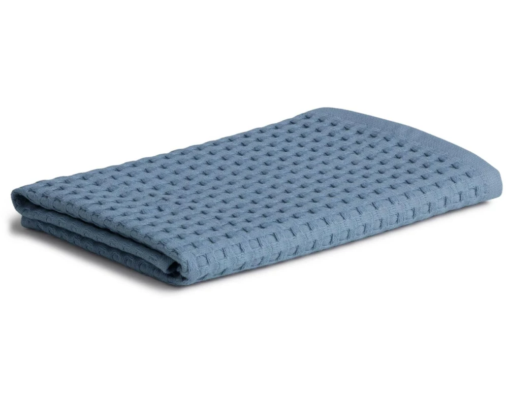 Möve Gästetuch Piquée 40 x 70 cm, Blau