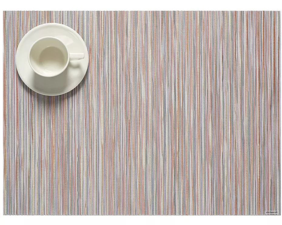 Chilewich Tischset Dessin Ribweave, 36 cm x 48 cm, Spice