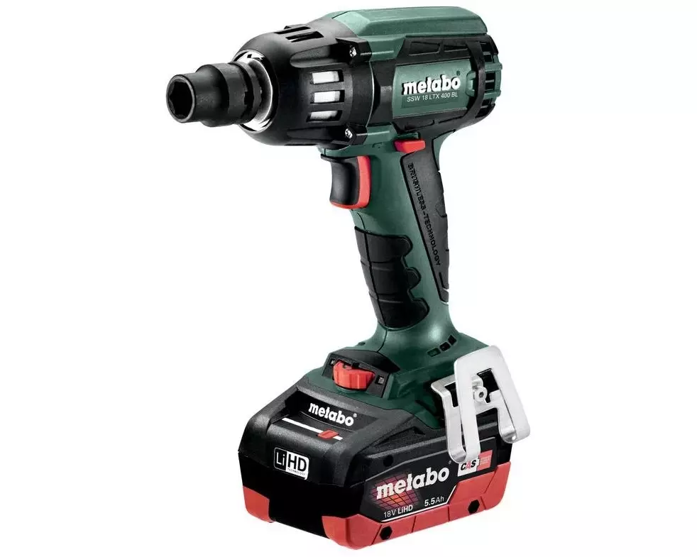 Metabo Akku-Schlagschrauber SSW 18 LTX 400 BL 2 x 5.5 Ah LiHd