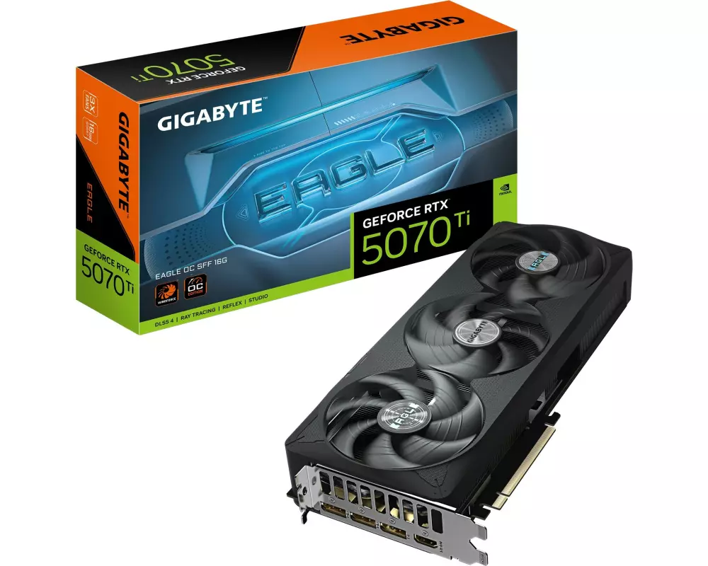 Gigabyte Grafikkarte GeForce RTX 5070 Ti EAGLE OC SFF 16 GB