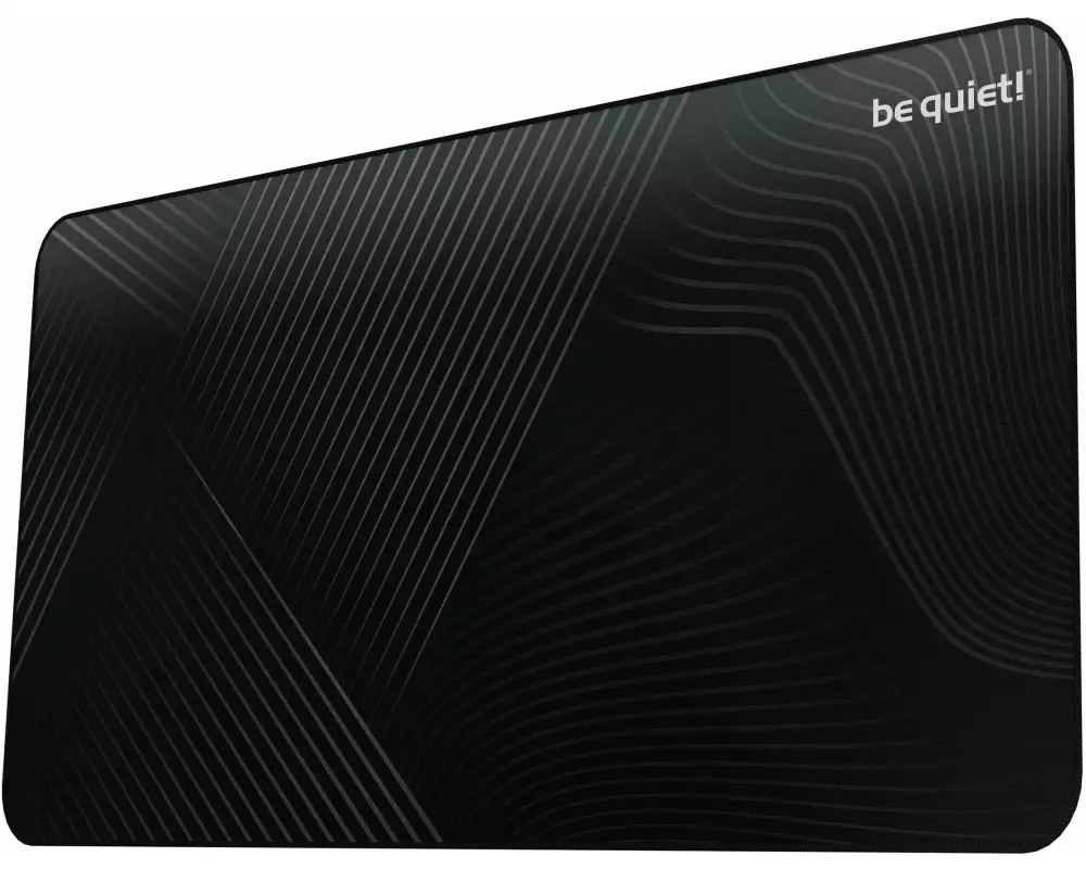 be quiet! Mousepad Schwarz