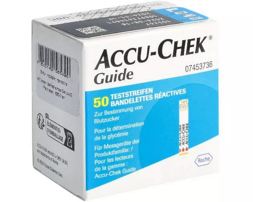 Accu-Check Teststreifen Guide 50 Stück