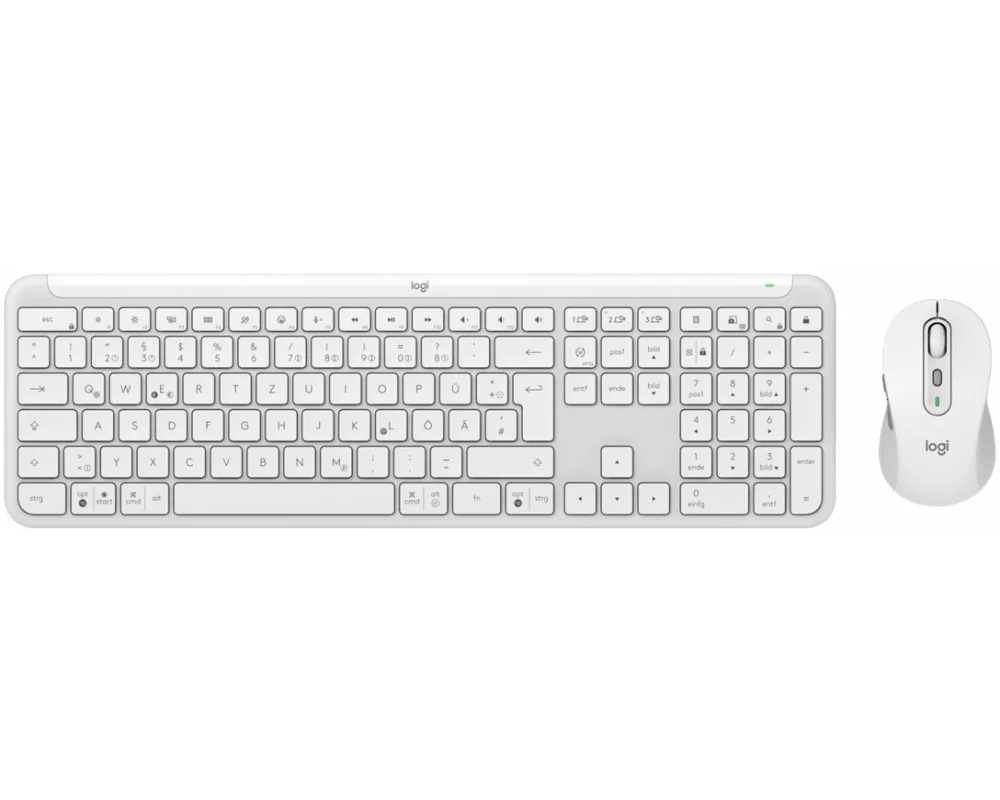 Logitech Signature, Slim, Combo, MK950 - Off White - CENTRAL-419 (DE)