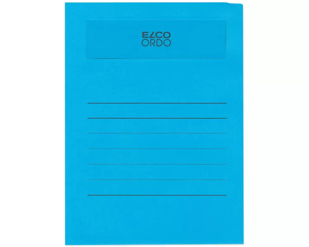 ELCO Sichthülle Ordo Volumino Blau, 50 Stück