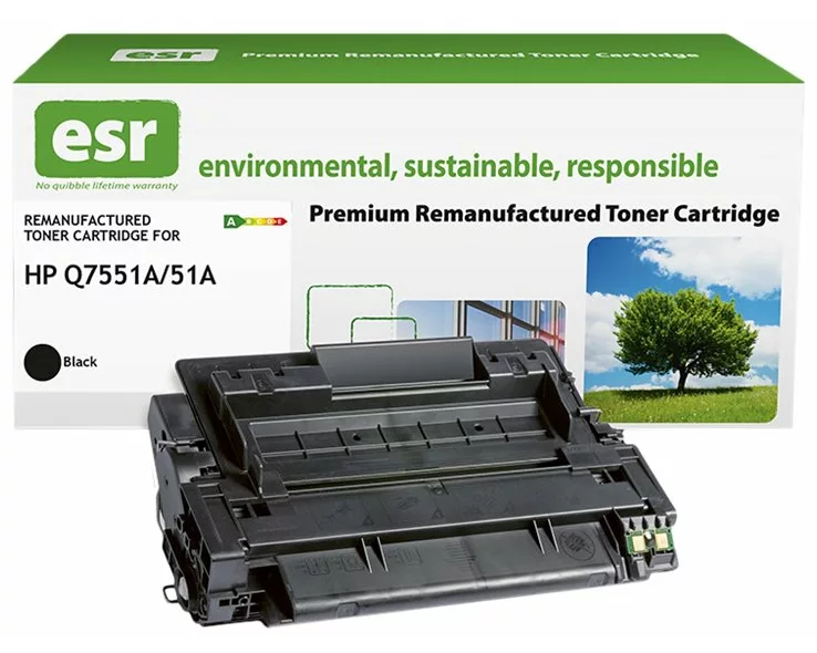 ESR Toner cartridge compatible with HP Q7551A black remanufactured 6.500 pages