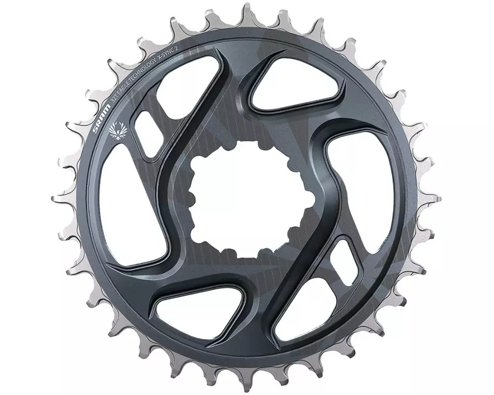 Sram Chainring Eagle CF X-Sync2 DM 3 mm Offset Boost Grau
