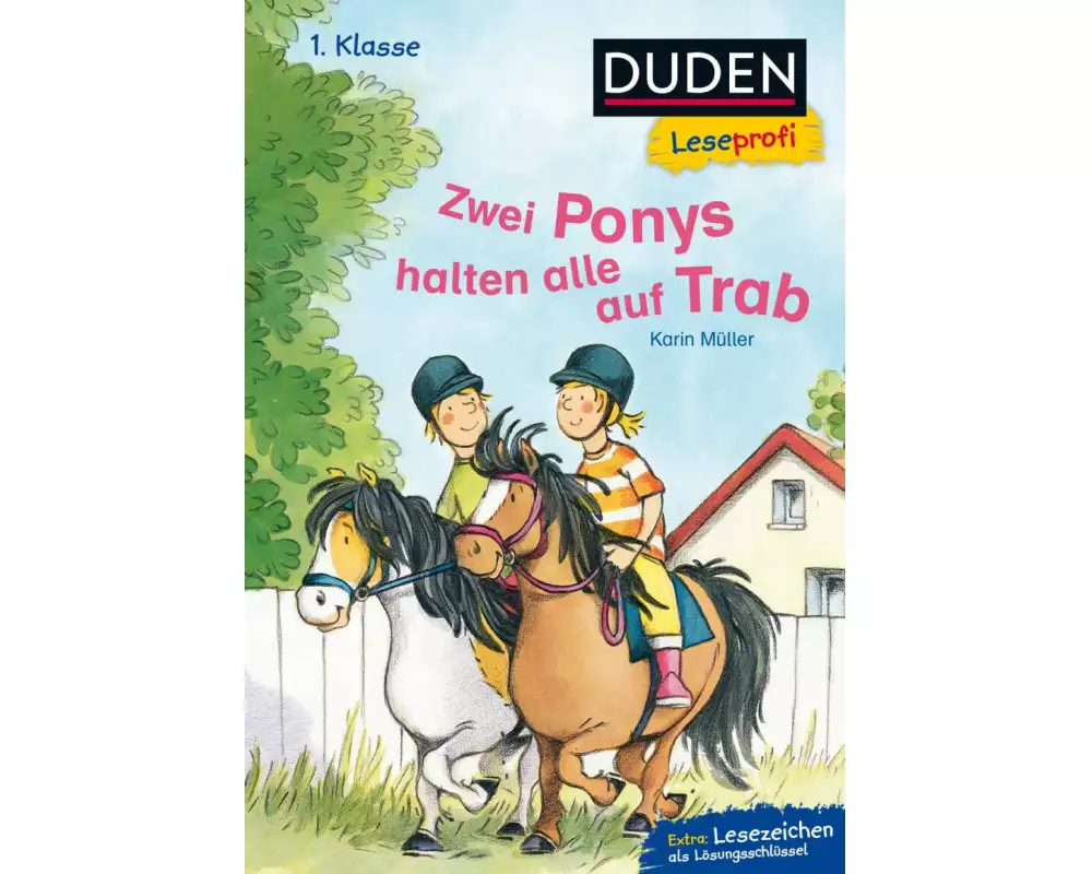 Duden Leseprofi – Zwei Ponys halten alle auf Trab, 1. Klasse