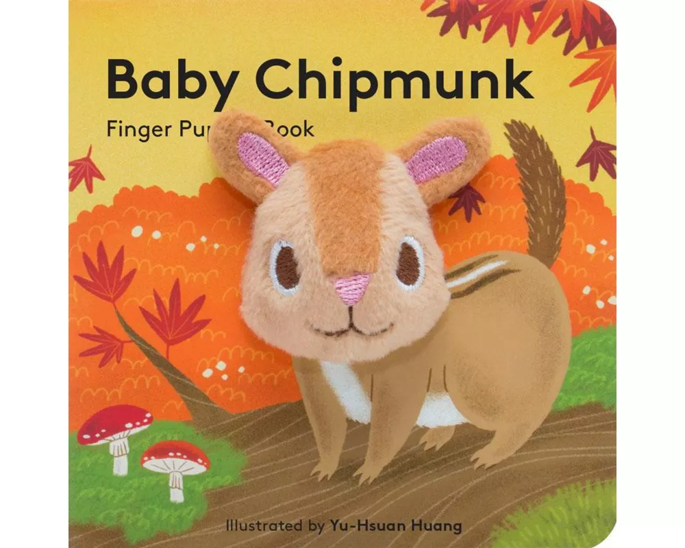 Baby Chipmunk: Finger Puppet Book