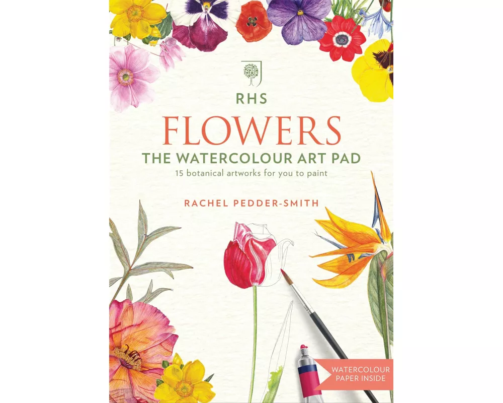 RHS Flowers the Watercolour Art Pad