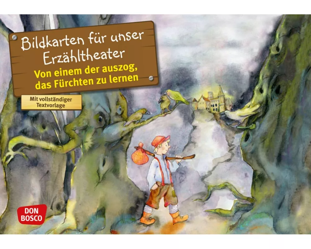 Von einem, der auszog, das Fürchten zu lernen. Kamishibai Bildkartenset