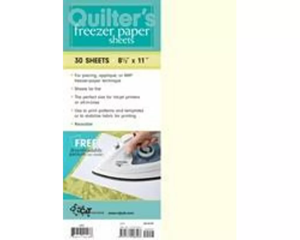 Quilter's Freezer Paper Sheets