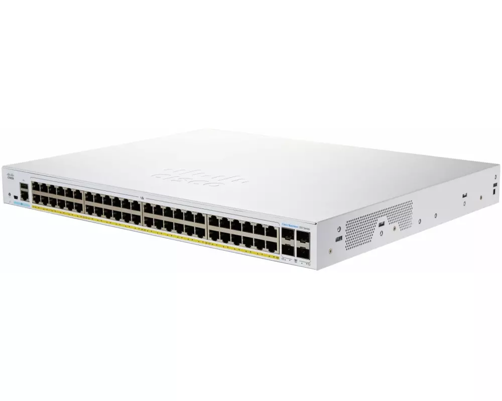 Cisco PoE+ Switch CBS350-48P-4G 52 Port