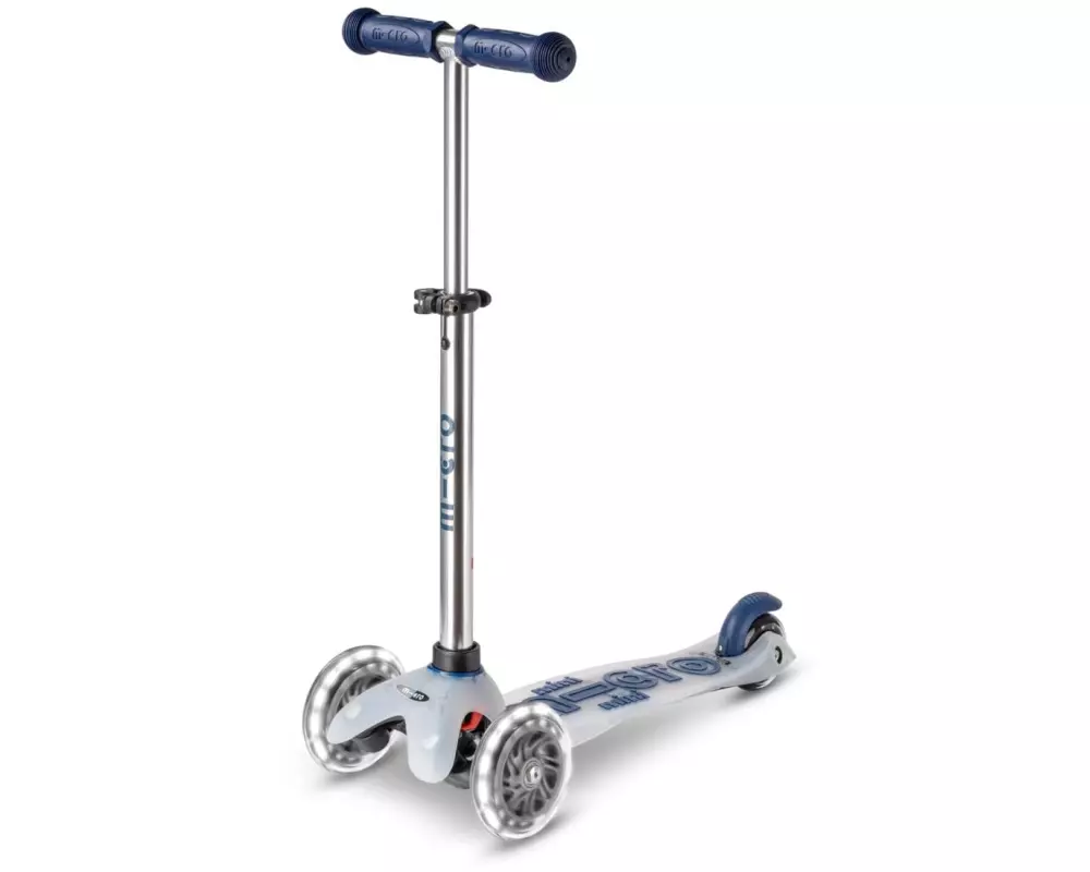 Micro Mobility Kickboard Mini Micro Deluxe Flux LED Navy