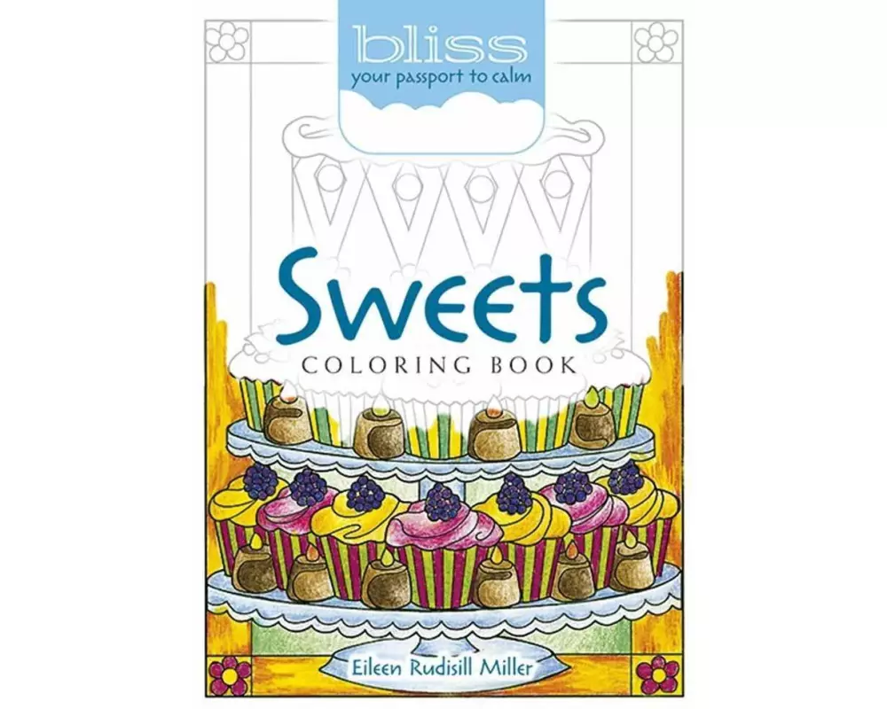 BLISS Sweets Coloring Book