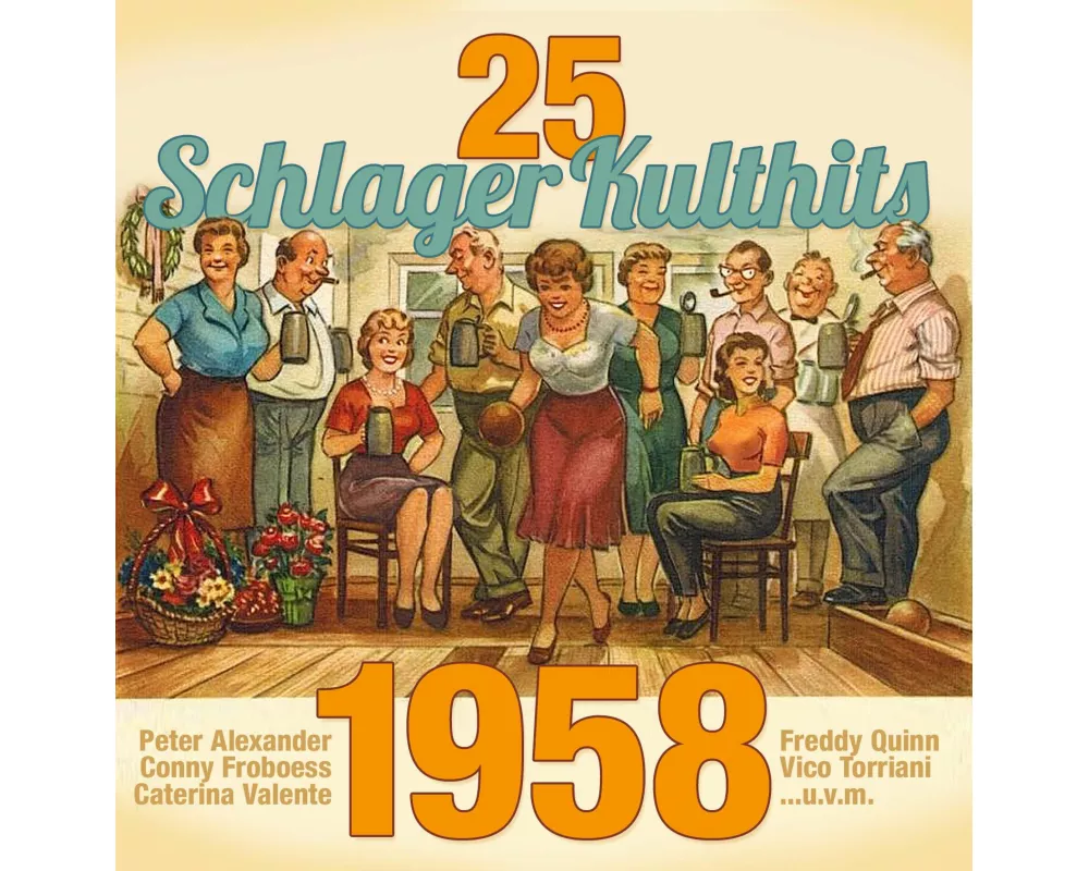 25 Schlager Kulthits: 1958