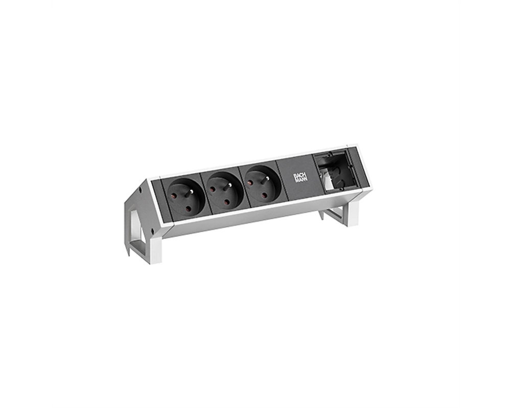 BACHMANN DESK2 3xUTE 1xCM 0,2m GST18 INOX