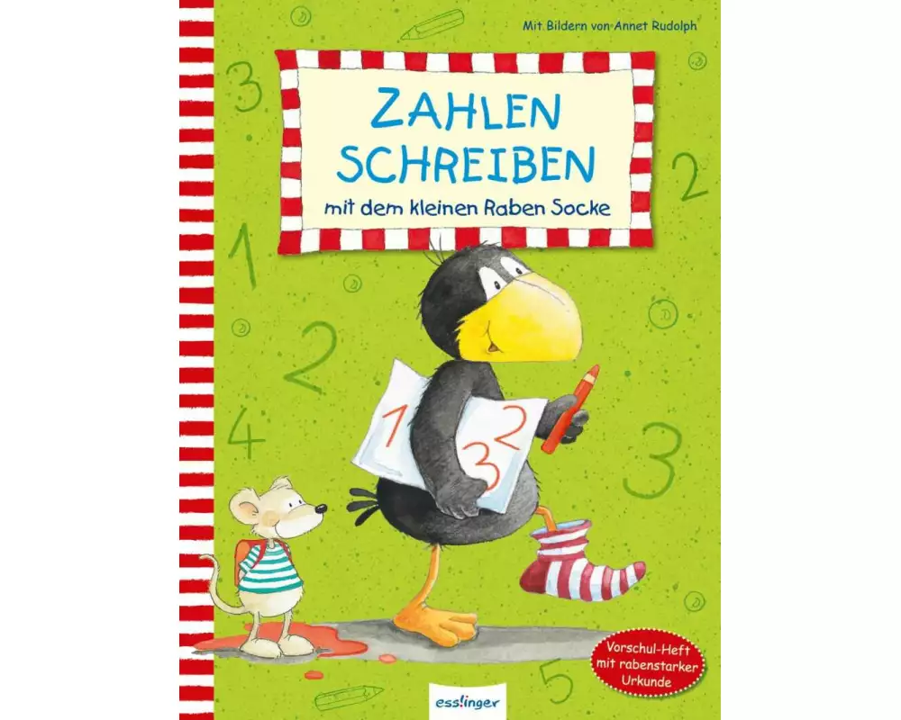 Der kleine Rabe Socke: Zahlen schreiben mit dem kleinen Raben Socke