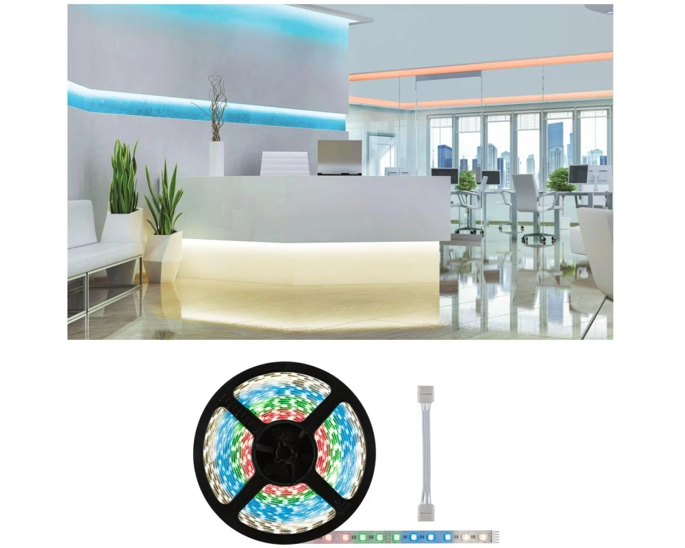Paulmann MaxLED 500 LED Strip RGBW inkl. Adapterkabel 10 m