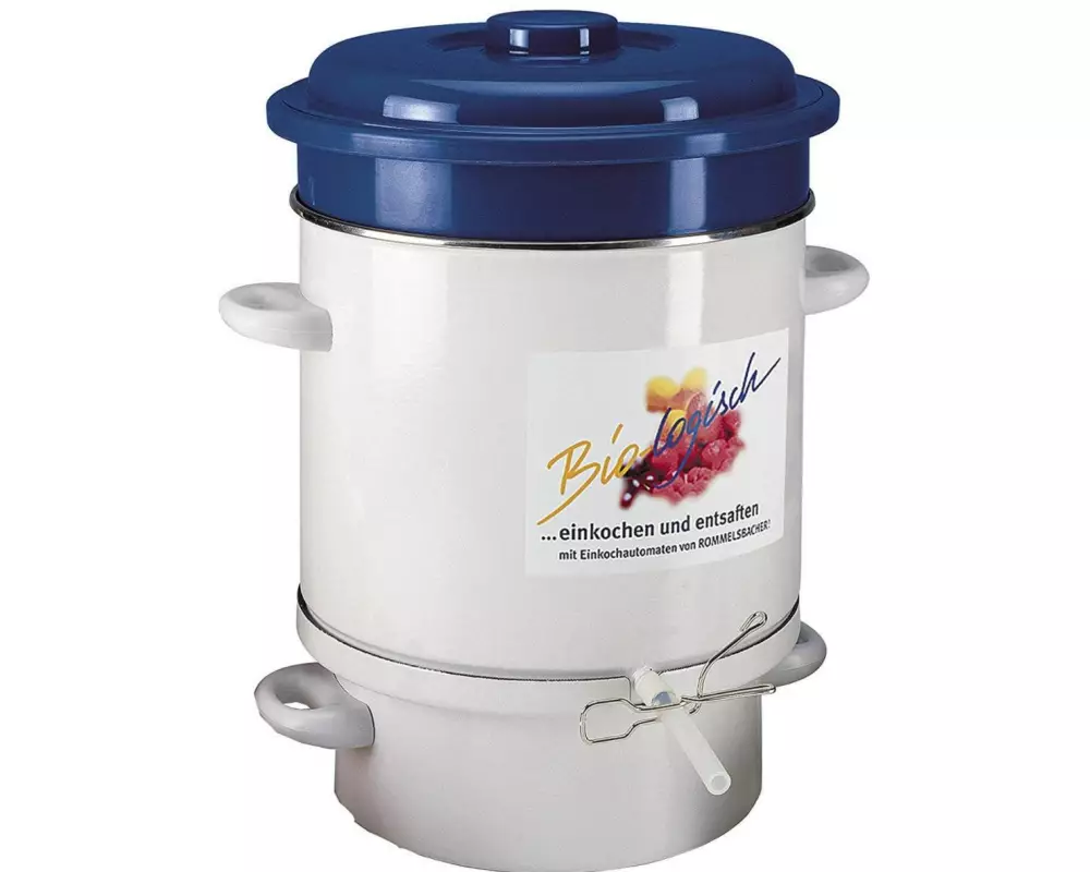 Rommelsbacher Dampfentsafter EE 1505 Blau/Weiss