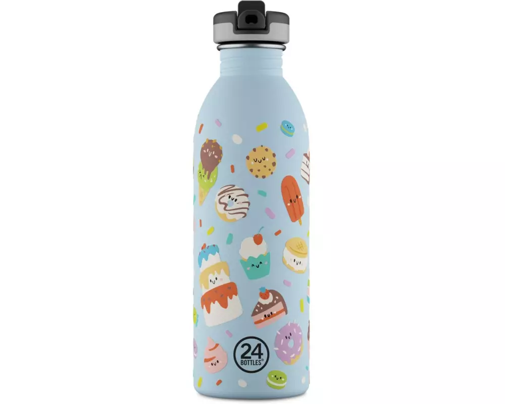 24Bottles Trinkflasche Sweet Friends, 500 ml, Hellblau