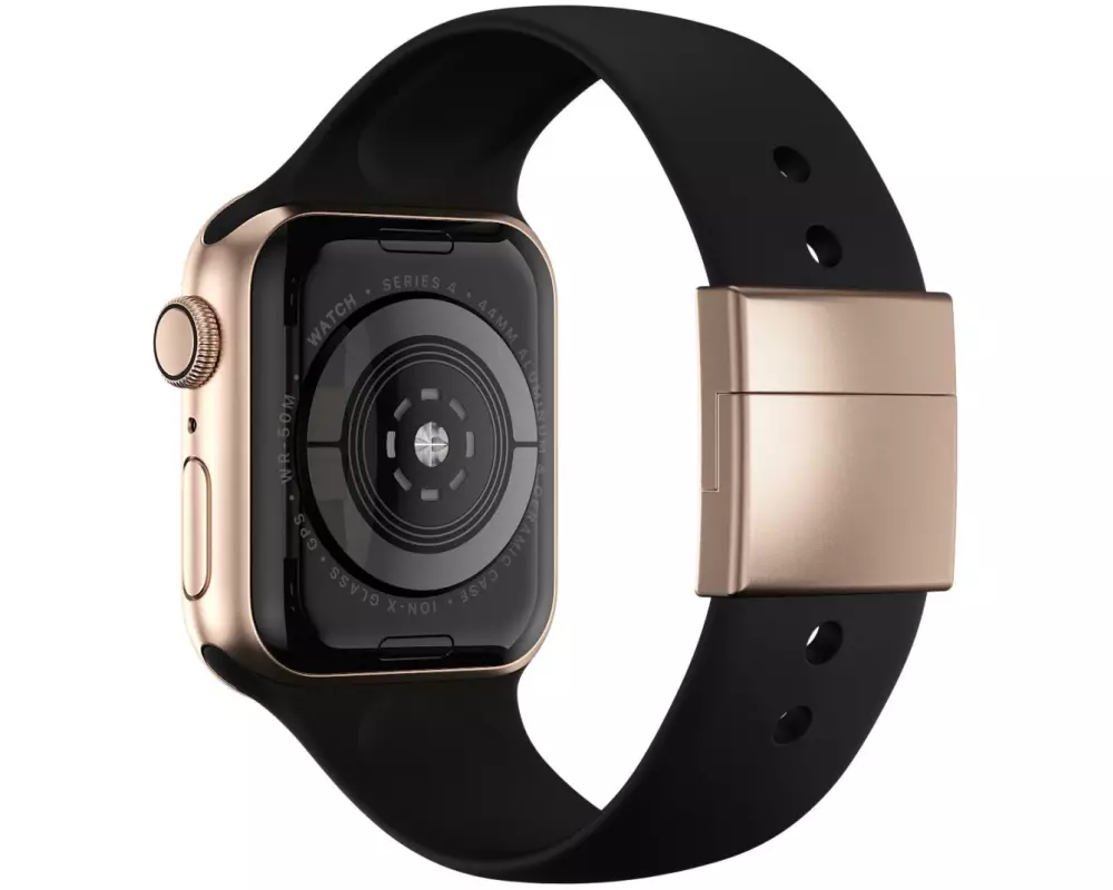 xMount Armband Apple Watch Series 1 - 6/SE (40 mm) Schwarz / Gold