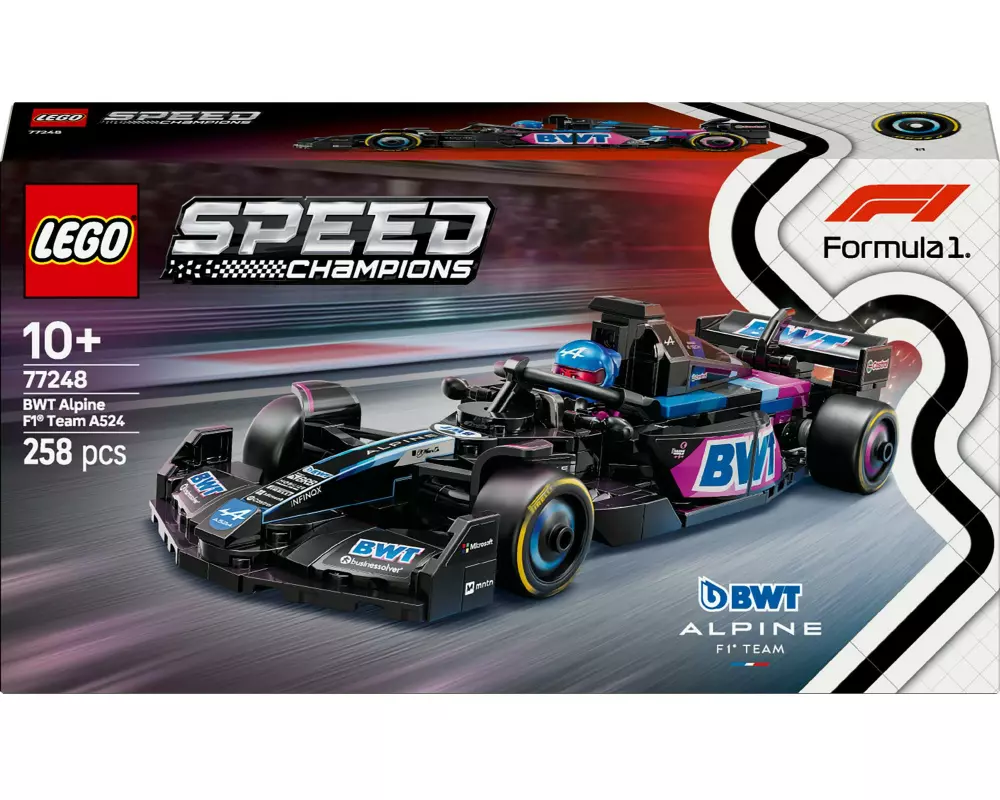 LEGO Speed Champions BWT Alpine F1 Team A524 Rennauto 77248