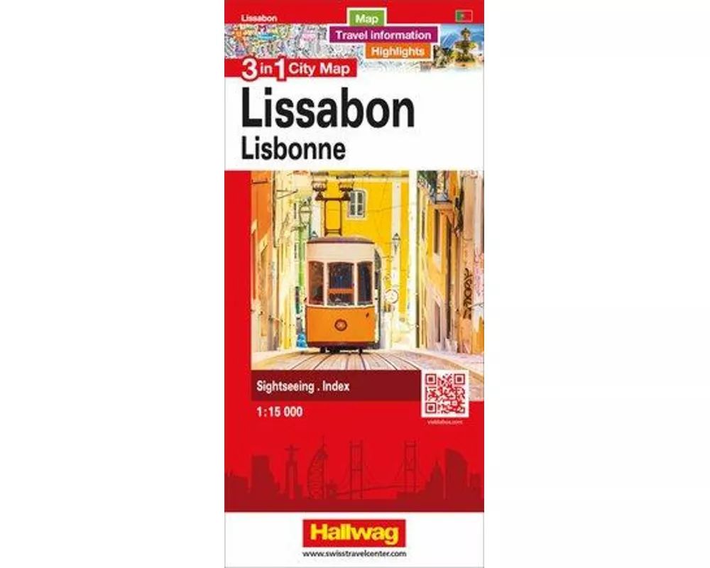 Hallwag Stadtplan Lissabon