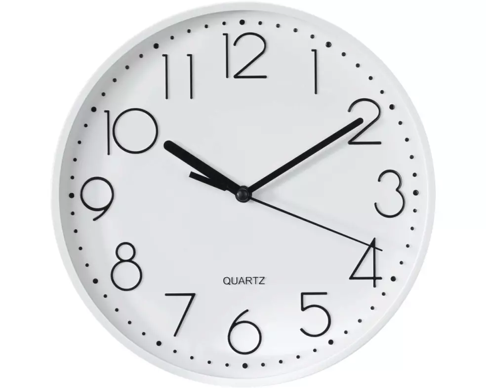 Hama Wanduhr PG-220 Ø 22 cm, Weiss