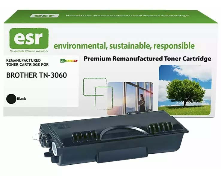 ESR Toner cartridge compatible with Brother TN-3060BK black remanufactured 6.700 pages