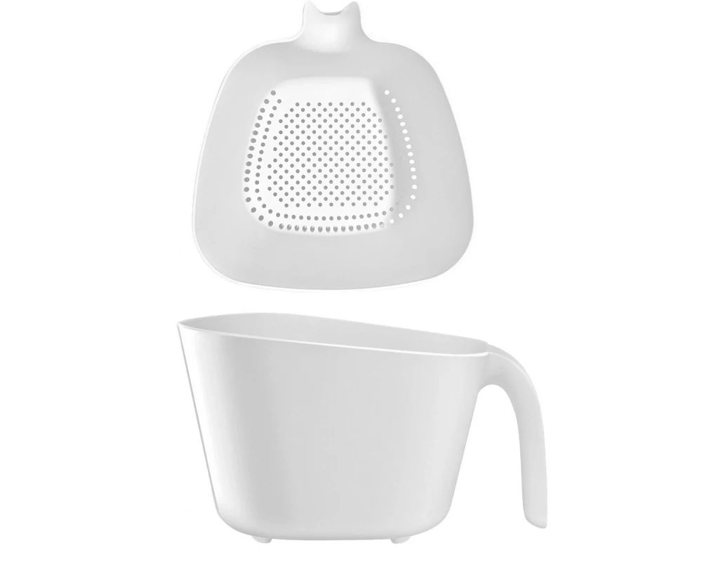 Hermia Abtropfsieb Weiss