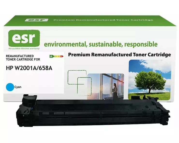 ESR Toner cartridge compatible with HP W2001A black remanufactured 6.000 pages