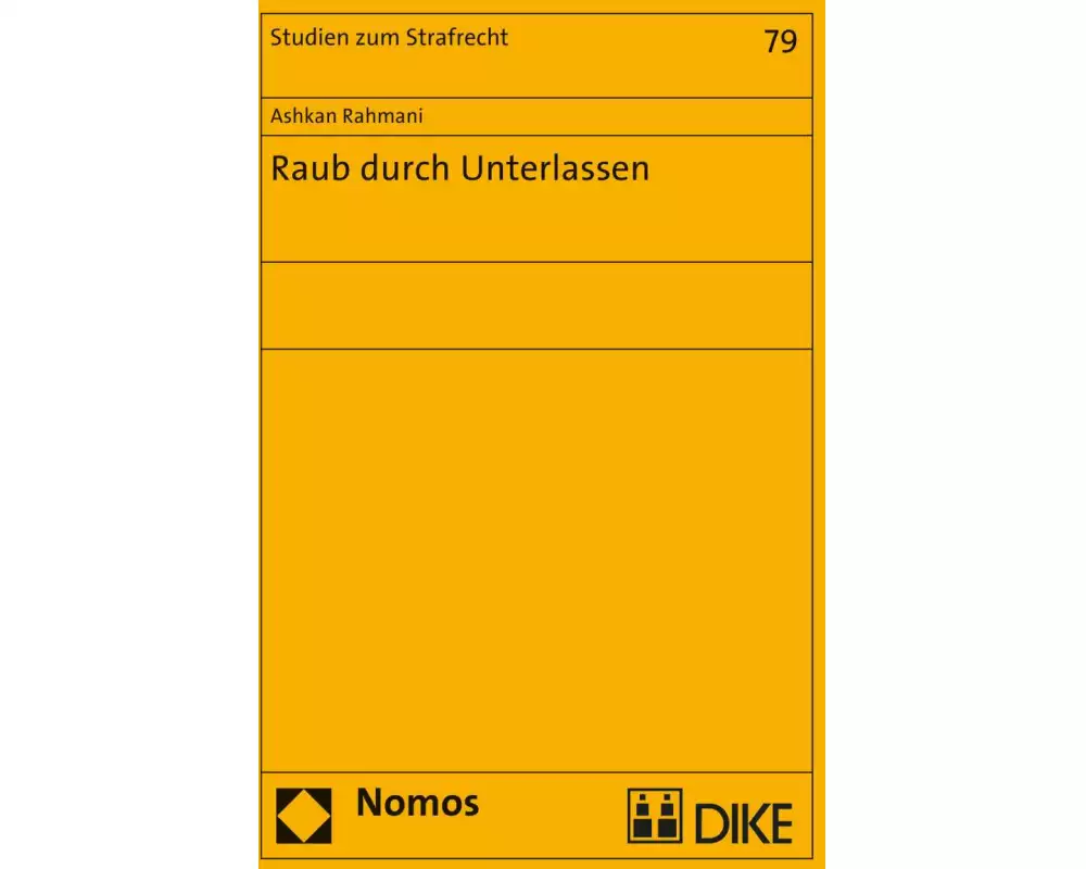 Raub durch Unterlassen