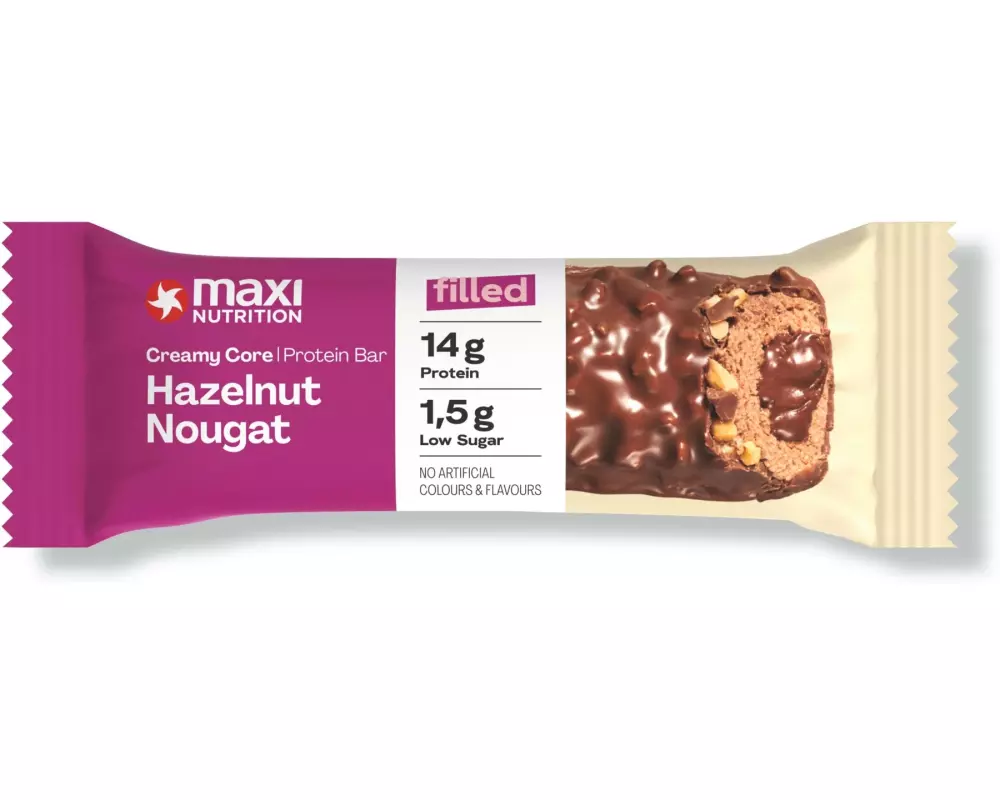 Maxi Nutrition Riegel Creamy Core Haselnuss/Nougat