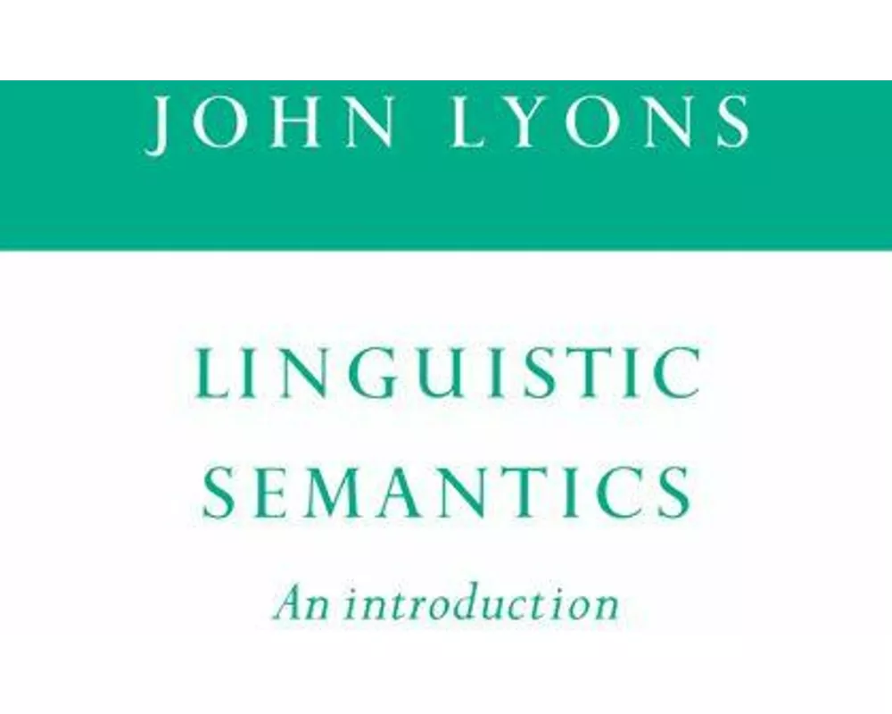 Linguistic Semantics