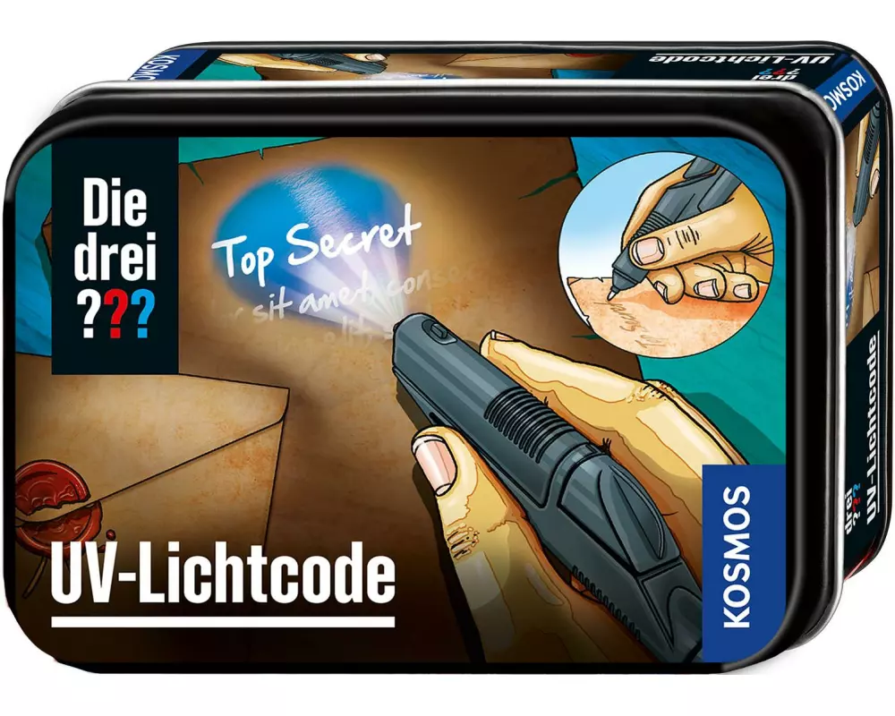 Kosmos Detektivausrüstung Die Drei??? UV-Lichtcode