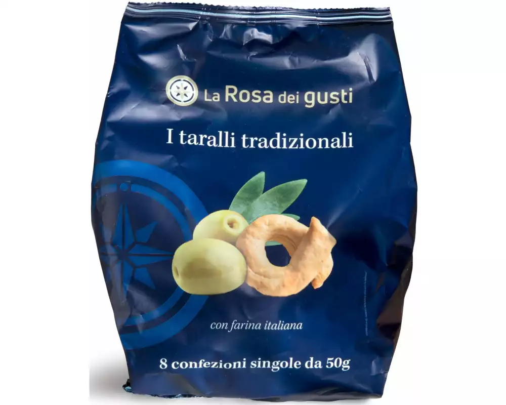 La Rosa dei gusti Taralli i tradizionali 8 x 50 g