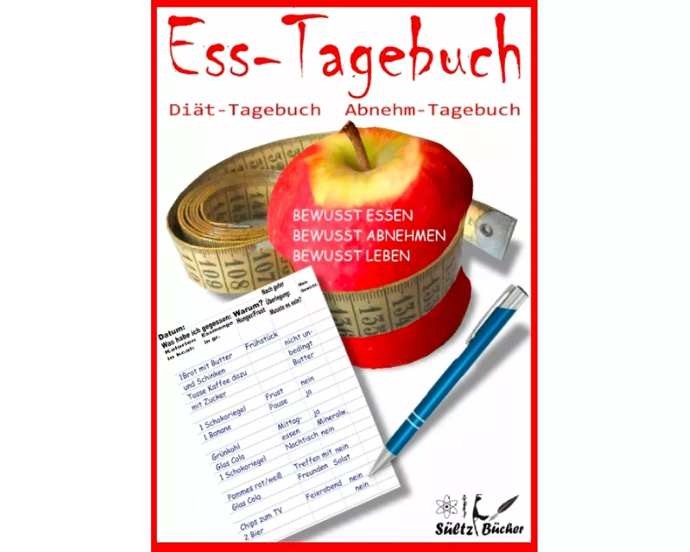 Ess-Tagebuch Diät-Tagebuch Abnehm-Tagebuch