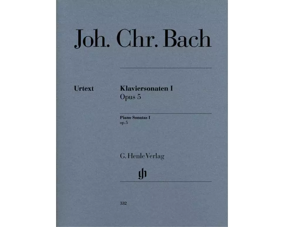 Bach, Johann Christian - Klaviersonaten, Band I op. 5