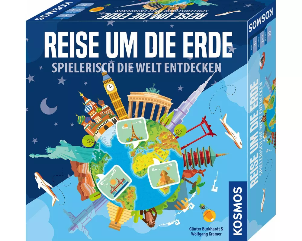 Reise um die Erde
