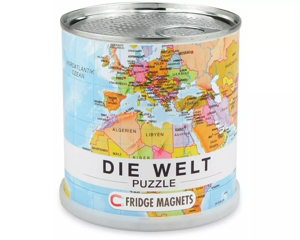 Welt puzzle magnets